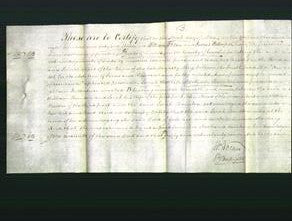Deed by Married Women - Sarah Bainton-Original Ancestry