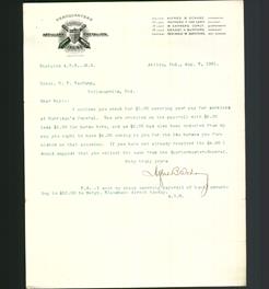 Letterhead - Artillery Battalion