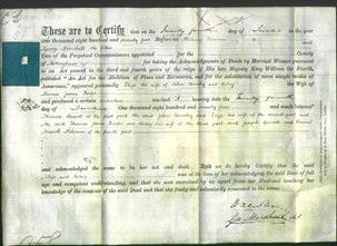 Deed by Married Women - Eliza Housley and Betsy Pinder-Original Ancestry