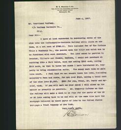 Letterhead - W.E. Stevenson & Co.