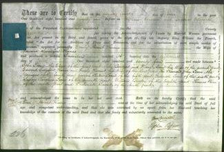 Deed by Married Women - Emily Harriet Harris-Original Ancestry