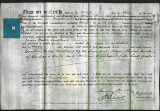 Deed by Married Women - Caroline Mary Matthews-Original Ancestry