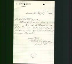 Business Letterhead - H. Patchin Estate