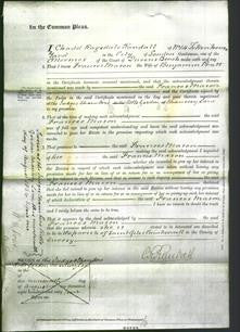 Court of Common Pleas - Frances Mason Pratt-Original Ancestry