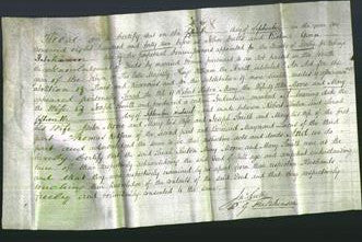 Deed by Married Women - Sarah Fenton, Mary Moore and Mary Smith-Original Ancestry