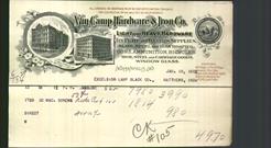 Letterhead - Van Camp Hardware & Iron Co.