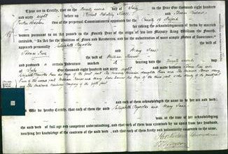 Deed by Married Women - Elizabeth Reynolds Freer and Mary Jane Berrow-Original Ancestry