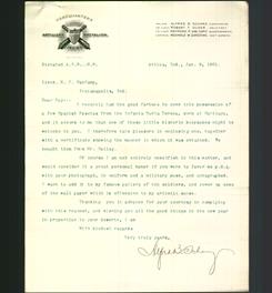 Letterhead - Artillery Battalion