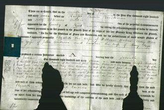 Deed by Married Women - Elizabeth Waters, Mary Ann Andrews and Caroline Page-Original Ancestry