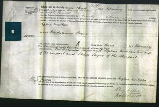 Deed by Married Women - Sophia Matilda Payne-Original Ancestry