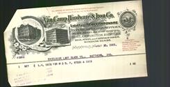 Letterhead - Van Camp Hardware & Iron Co.
