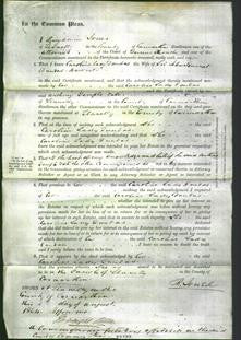 Court of Common Pleas - Caroline Lady Dundas-Original Ancestry