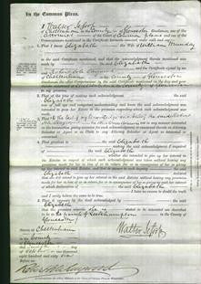 Court of Common Pleas - Elizabeth Munday-Original Ancestry