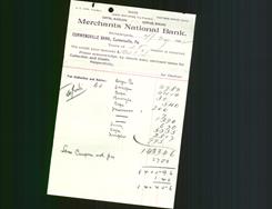 Bank Letterhead - Merchants National Bank