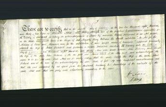 Deed by Married Women - Sarah Pickard-Original Ancestry