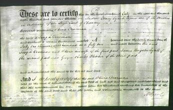 Deed by Married Women - Olivia Dearman-Original Ancestry