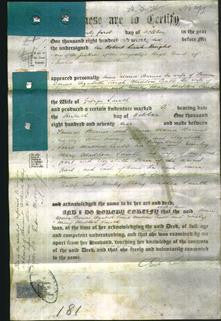 Deed by Married Women - Anne Maria Barnes, Elizabeth Sarah Maddox Crabb and Emily Mary Maddox Smith-Original Ancestry