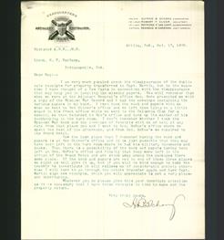 Letterhead - Artillery Battalion