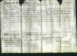 Deed by Married Women - Mary Webster-Original Ancestry