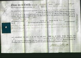Deed by Married Women - Ann Crumpton-Original Ancestry