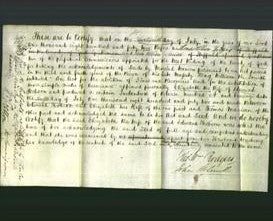 Deed by Married Women - Elizabeth Hobson-Original Ancestry
