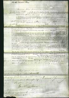 Court of Common Pleas - Caroline Barker-Original Ancestry