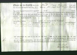 Deed by Married Women - Sarah Key-Original Ancestry