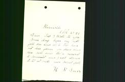 Business Letterhead - H. B. Farr