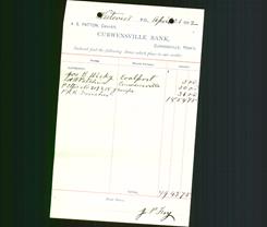 Bank Letterhead - Curwensville Bank