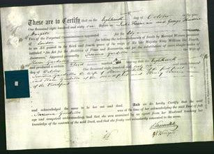 Deed by Married Women - Jemima Guedalla-Original Ancestry
