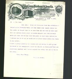 Letterhead - Van Camp Hardware & Iron Co.