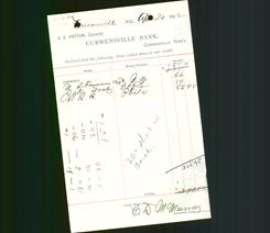 Bank Letterhead - Curwensville Bank