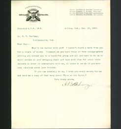 Letterhead - Artillery Battalion