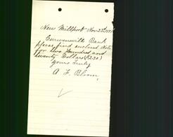 Business Letterhead - A. F. Bloom