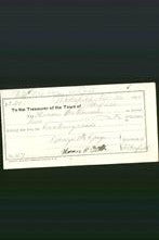 Wakefield, Massachusetts Payment Voucher - Hiram D Mansur