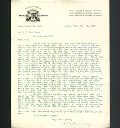 Letterhead - Artillery Battalion