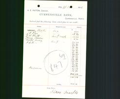 Bank Letterhead - Curwensville Bank