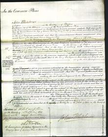 Court of Common Pleas - Maria Hendley, Mary Smith and Ann Ward-Original Ancestry
