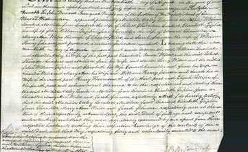 Deed by Married Women - Matilda Oxley Lambert, Matilda Jane Lambert, Elizabeth Taplin, Jane Chandler, Mary Ann Wales and Sarah Johnson-Original Ancestry
