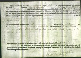 Deed by Married Women - Catherine Evans-Original Ancestry