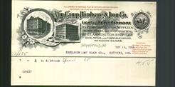 Letterhead - Van Camp Hardware & Iron Co.