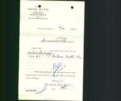 Business Letterhead - Thompson, Fry & Company