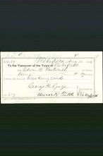 Wakefield, Massachusetts Payment Voucher - Edwin H Wentworth