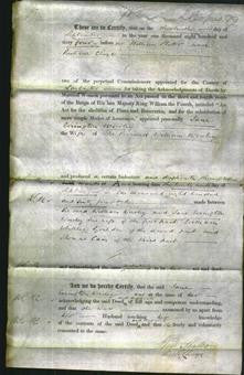 Deed by Married Women - Jane Errington Worsley-Original Ancestry