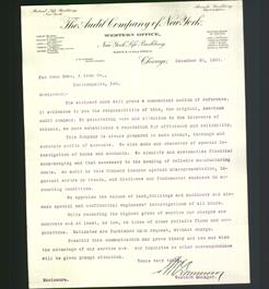 Letterhead - The Audit Company of New York