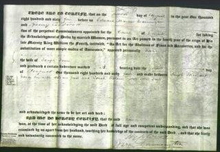 Deed by Married Women - Nancy Jones-Original Ancestry