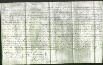 Court of Common Pleas - Lucretia Hambly-Original Ancestry
