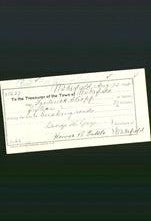 Wakefield, Massachusetts Payment Voucher - Frederick A Copp