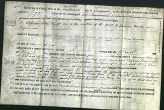 Deed by Married Women - Elizabeth Smallpiece and Mary Rosewell-Original Ancestry