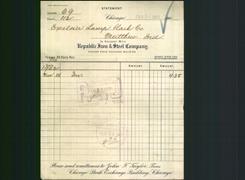 Statement - Republic Iron & Steel Company